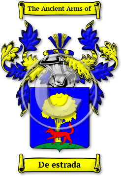 De estrada Family Crest Download (JPG) Legacy Series - 600 DPI